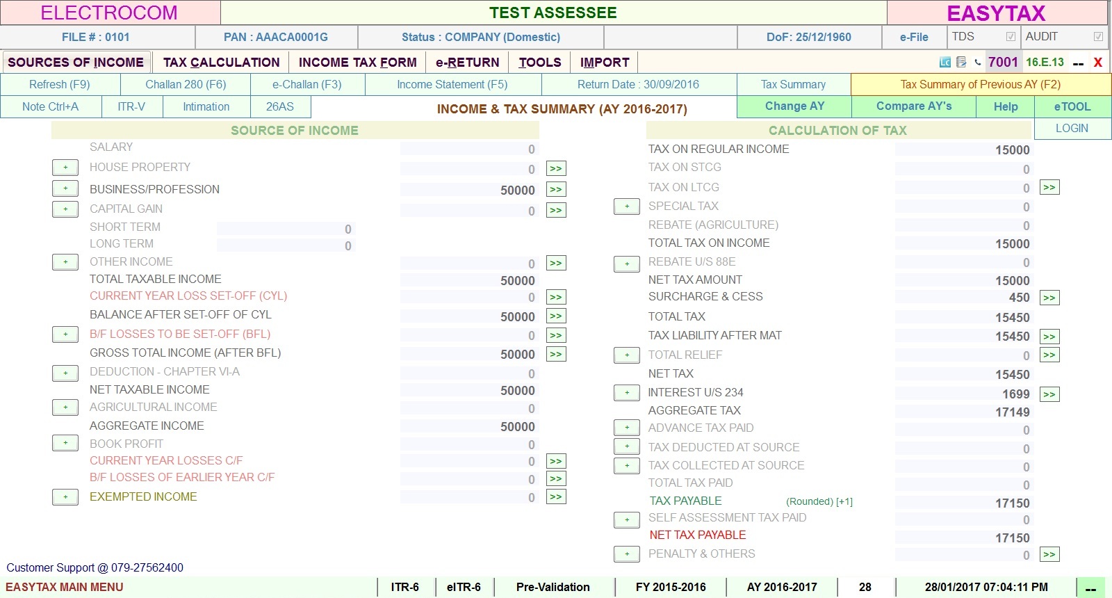 Incometax software,Audit Software,VAT Software,TDS Software, GST Software, Accounting Software, Portfolio Management Software